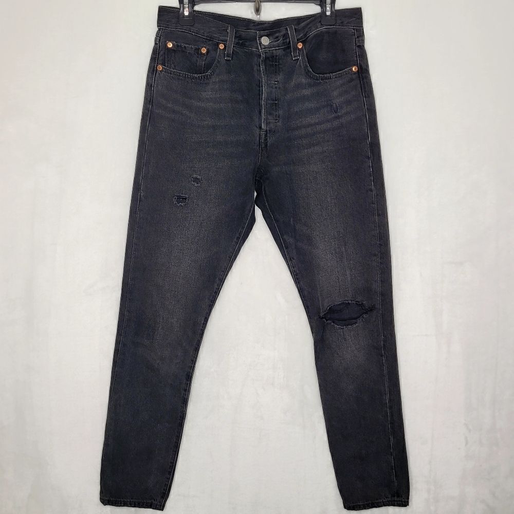 Levi's Premium‎ 501 S Distressed Skinny Jeans Size 32